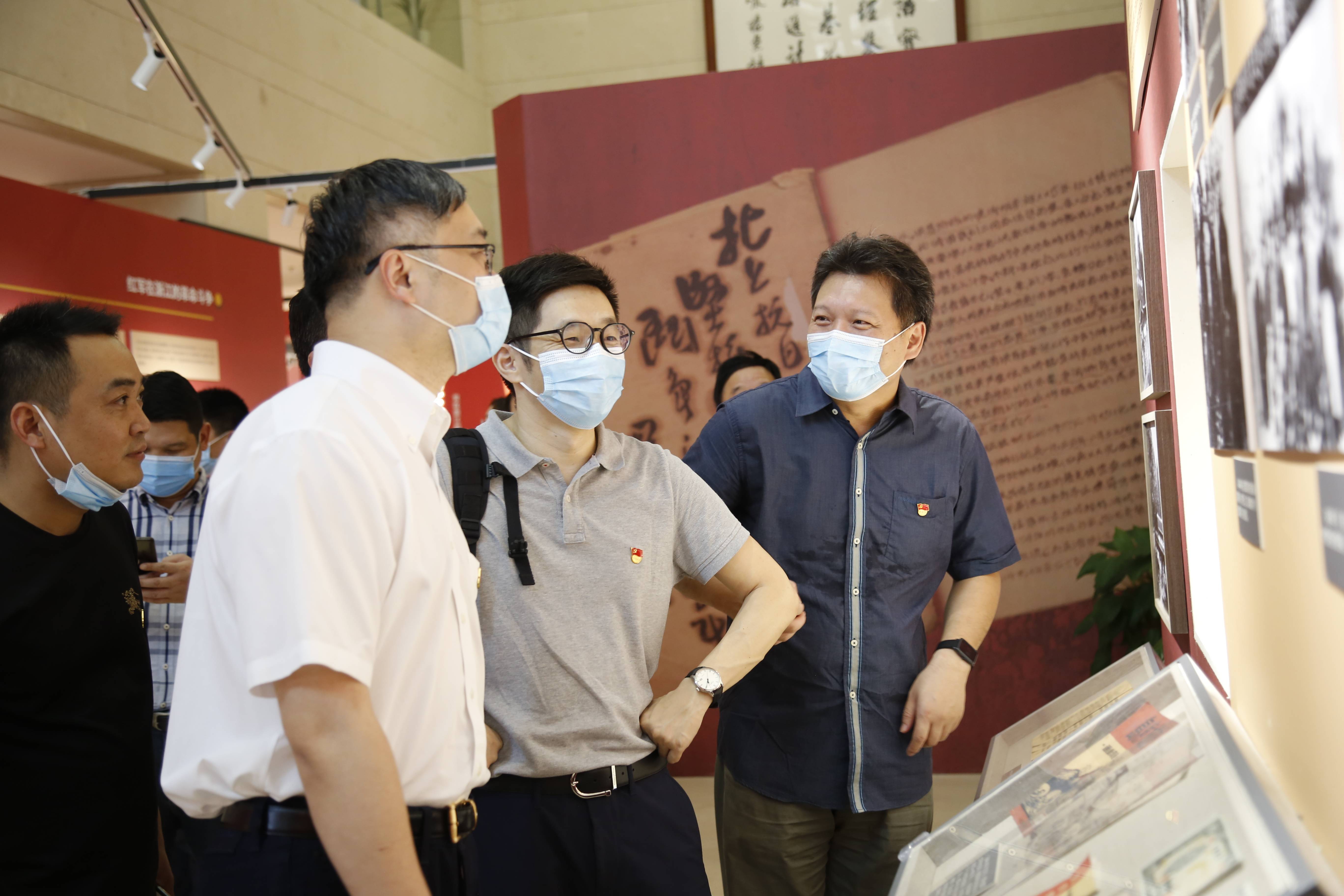 冶金物資組織參觀“百年潮涌——浙江省慶祝中國共產黨成立100周年”大型展覽